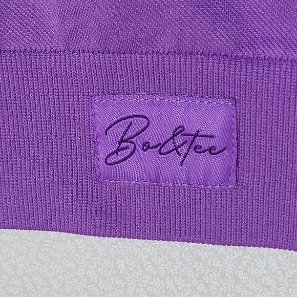 Bo+Tee Empowered Seamless Asymmetrical Cropped Top Size XLarge - Picture 4 of 5